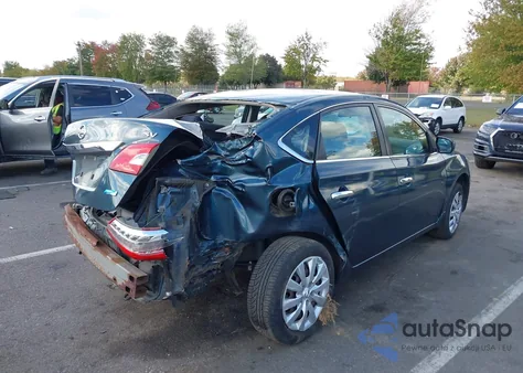 2014 Nissan Sentra Fe+ S/Fe+ Sv/S/Sl/Sr/Sv из США, поврежденный, VIN 3N1AB7AP5EY236128